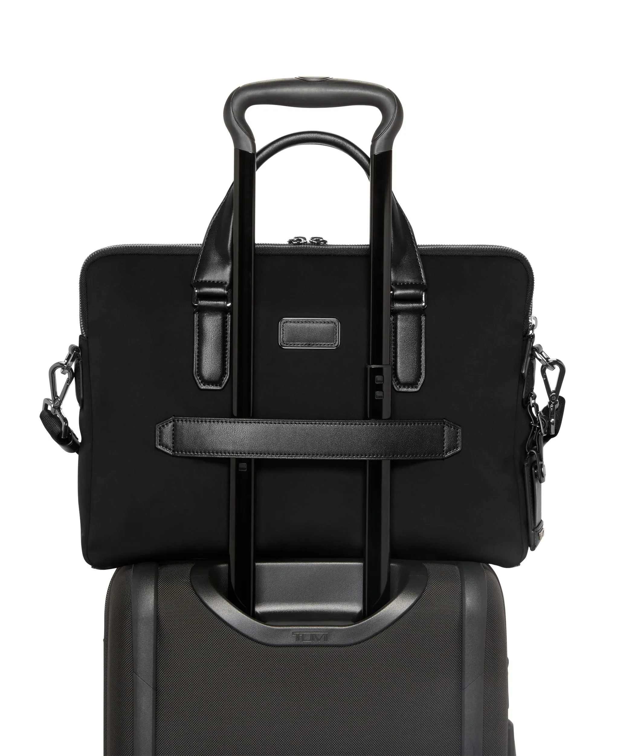 Tumi Harrison Sycamore Briefcase - Black/Black