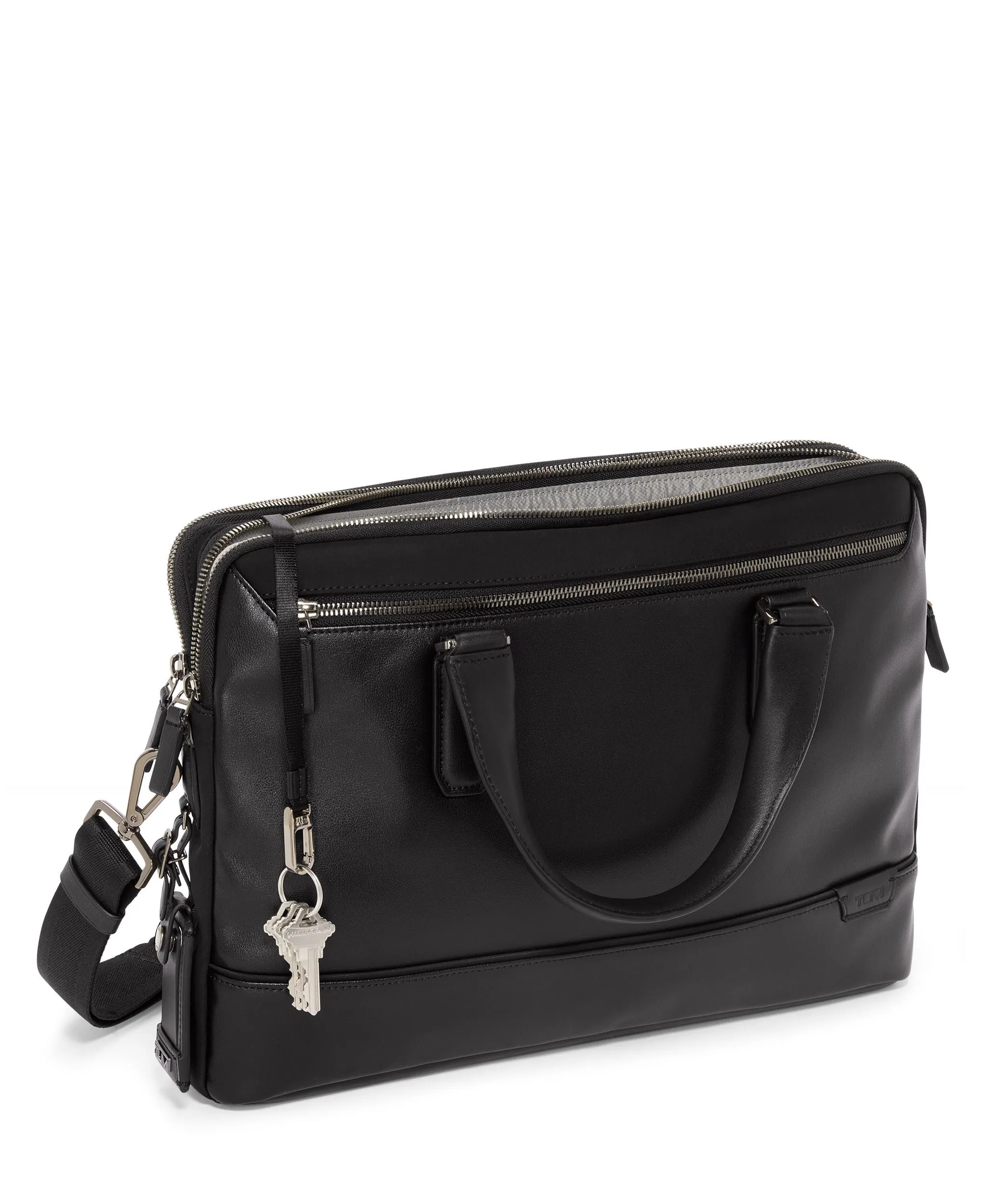 Tumi Harrison Sycamore Briefcase - Black/Black