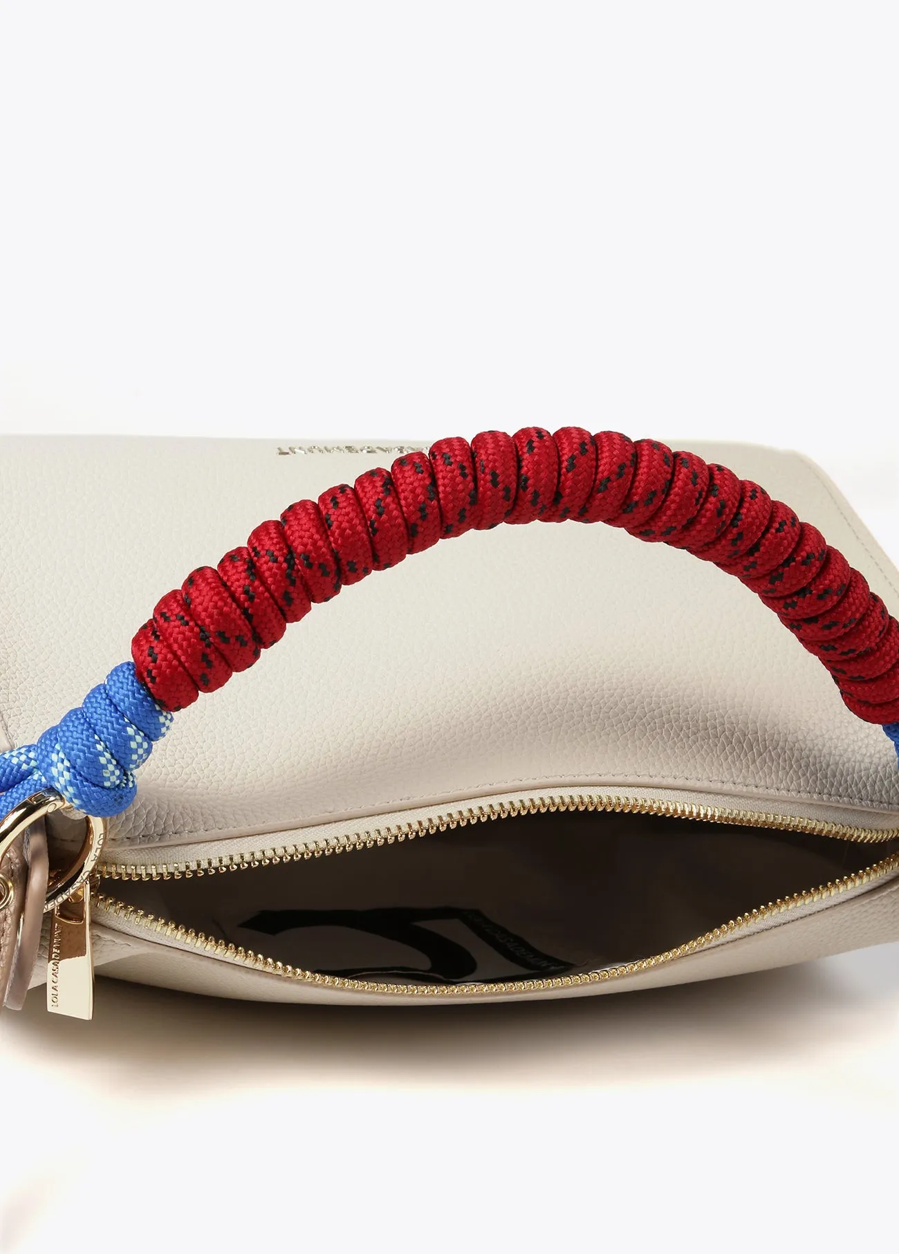 Two-tone crossbody bag