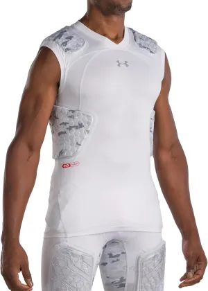 Under Armour Gameday Pro 5-Pad Football Shirt, Comfortable Compression & Protection for Practice & Game Day, Adult Men's