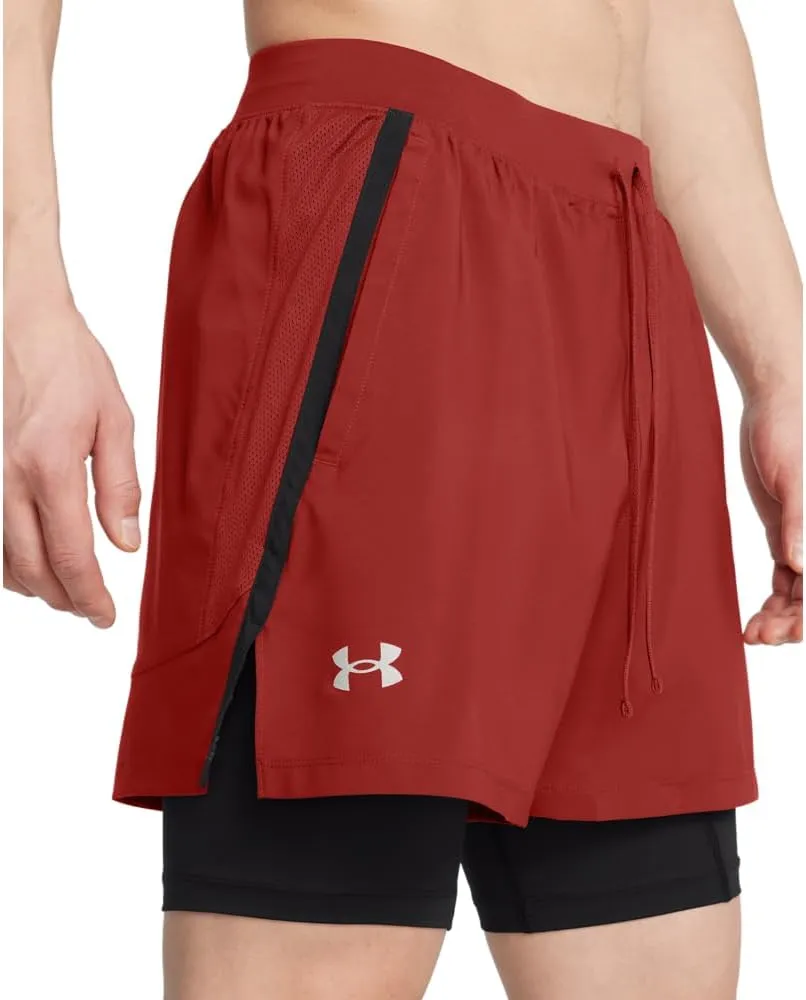 Under Armour Men's Launch Run 5" 2-in-1 Shorts