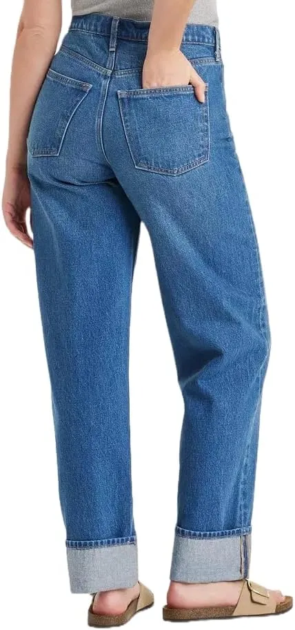 Universal Thread Women's Mid-Rise 90's Baggy Jeans -
