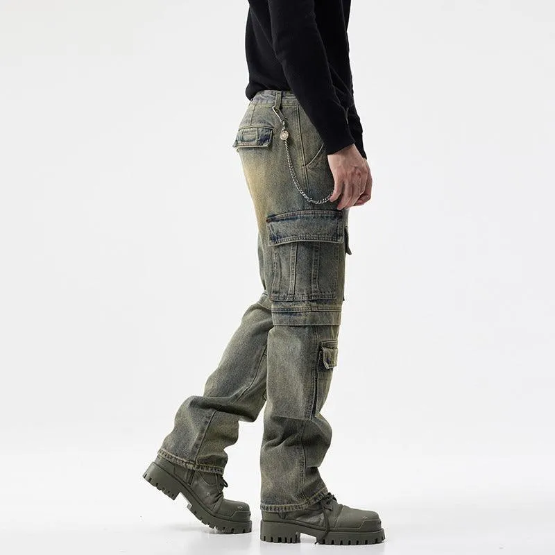 Urban Utility – Tactical Denim Cargo Pants