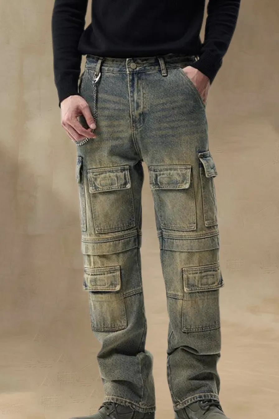 Urban Utility – Tactical Denim Cargo Pants