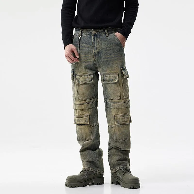 Urban Utility – Tactical Denim Cargo Pants