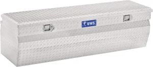 UWS EC20221 42-Inch Heavy-Wall Aluminum Wedge Truck Storage Box, RigidCore Lid