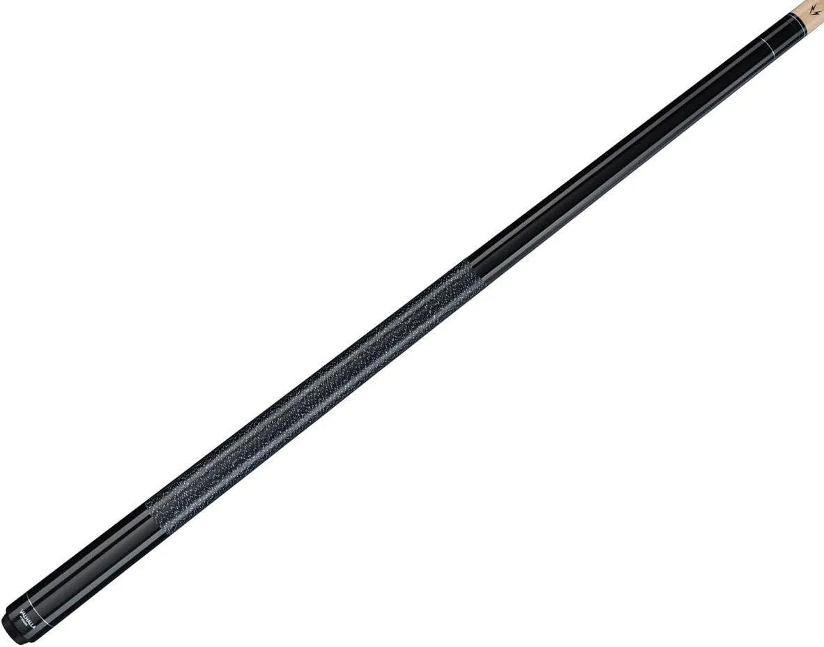 Valhalla Viking VA111 Hard Rock Maple Linen Wrap Pool/Billiard Cue - Black