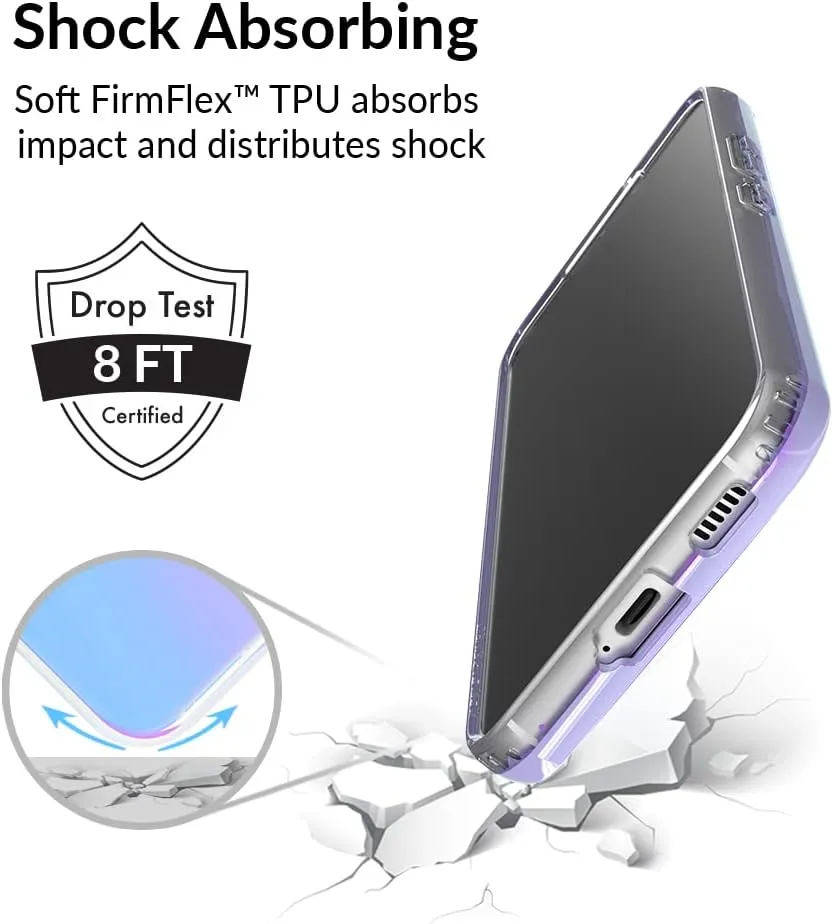 VELVET CAVIAR Compatible with Samsung Galaxy S23 Case for Women [8ft Drop Tested] Cute Protective Phone Cases - Iridescent Nebula (2023 Release, 6.1")