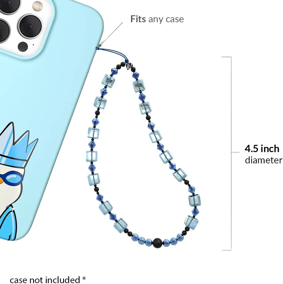 VELVET CAVIAR Phone Charm Wrist Strap - Cute Beaded Cellphone Wristlet - Lanyard Accessory for Women - Fits all Phone Cases