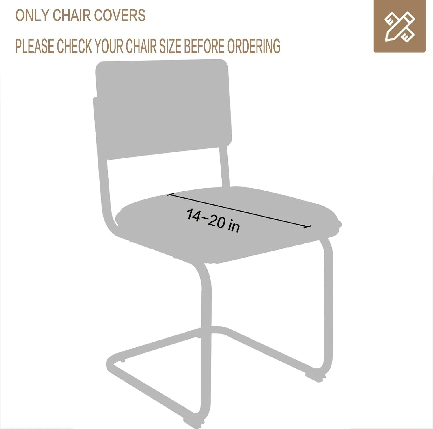 Velvet Chair Seat Covers for Mid Century Modern Dining Chairs, Armless Accent Chairs Seat Slipcovers Pack of 4 (Burgandy)