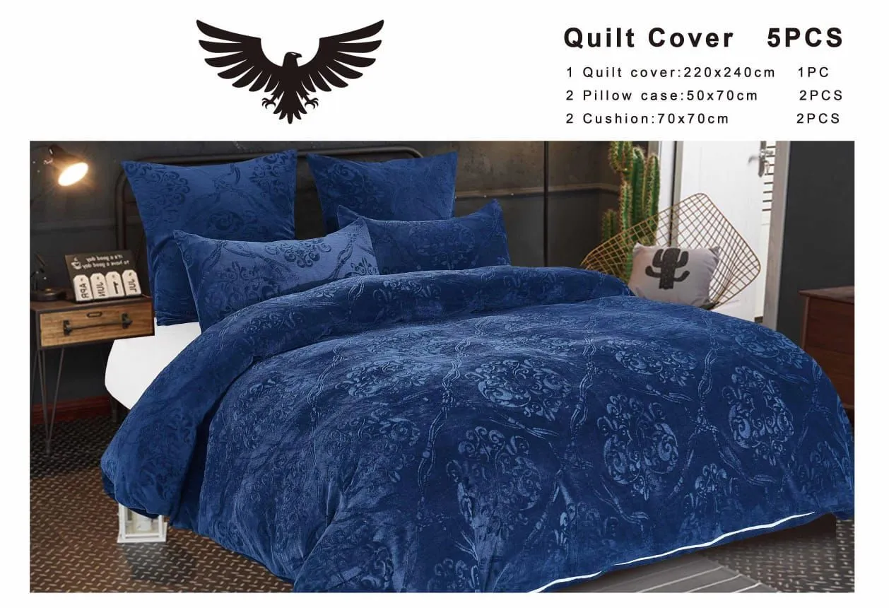 Velvet Comforter Set