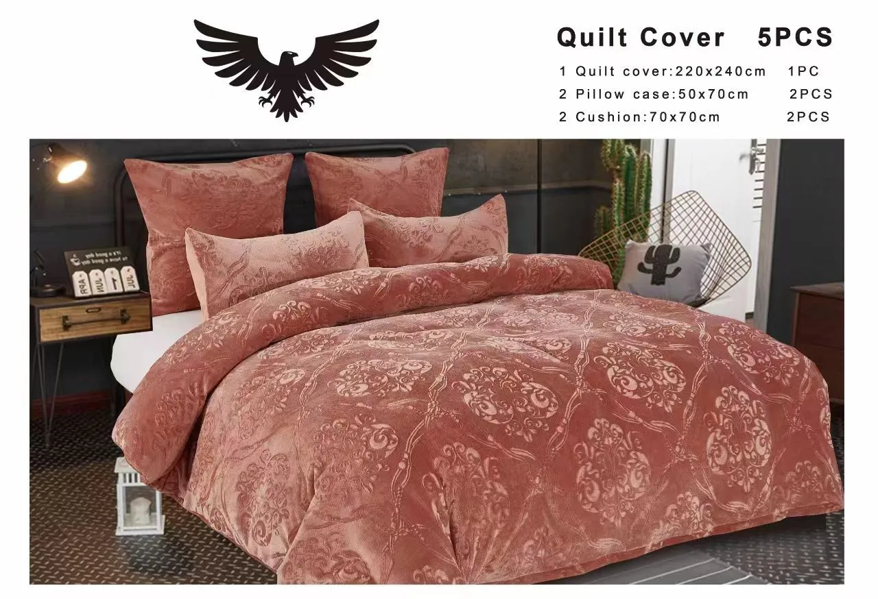 Velvet Comforter Set