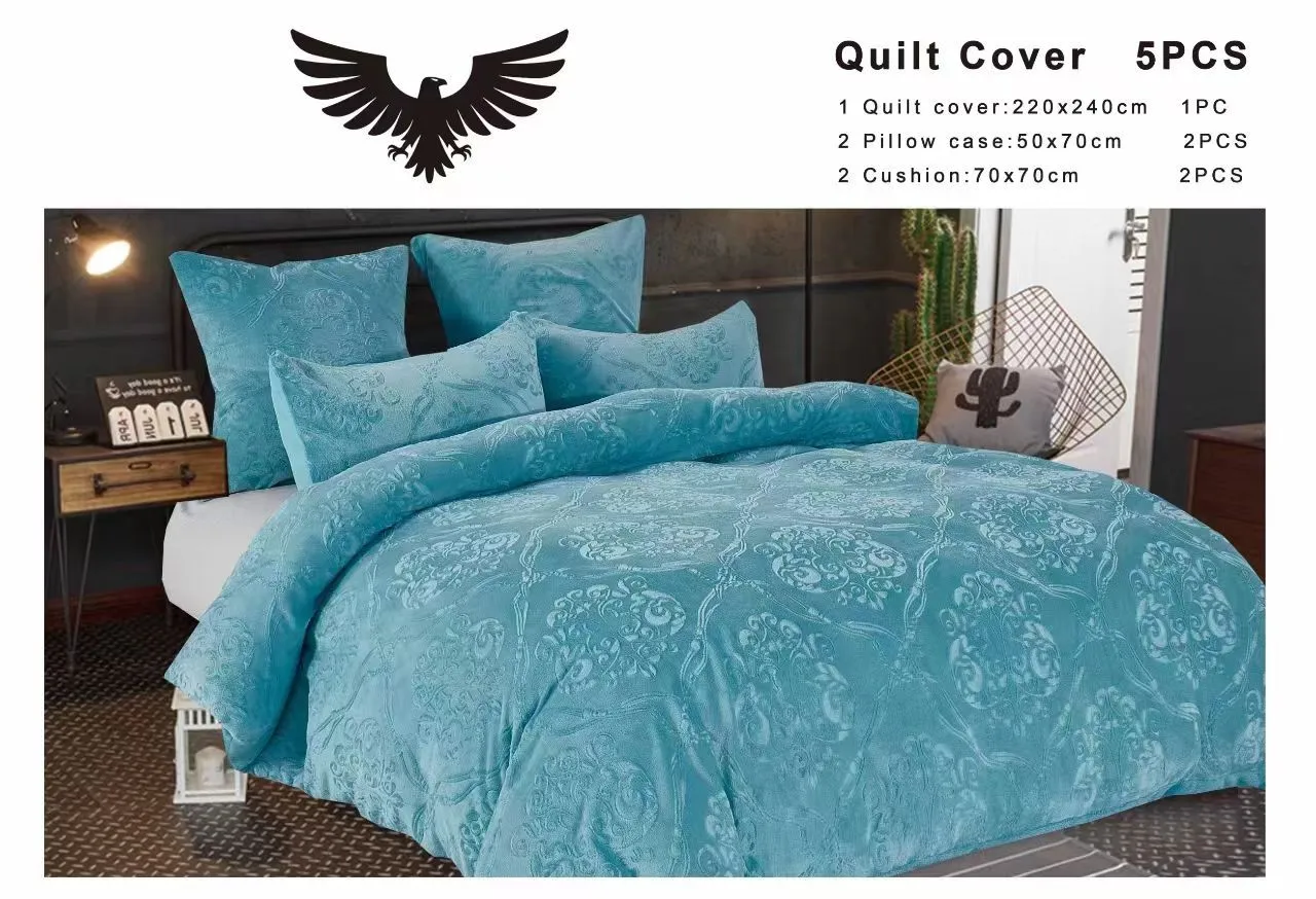 Velvet Comforter Set
