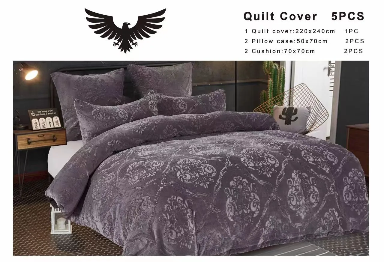 Velvet Comforter Set