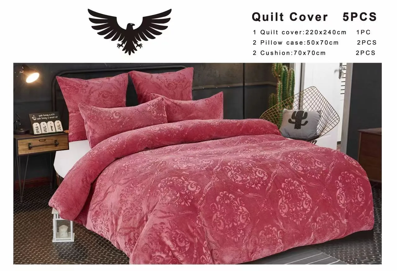 Velvet Comforter Set