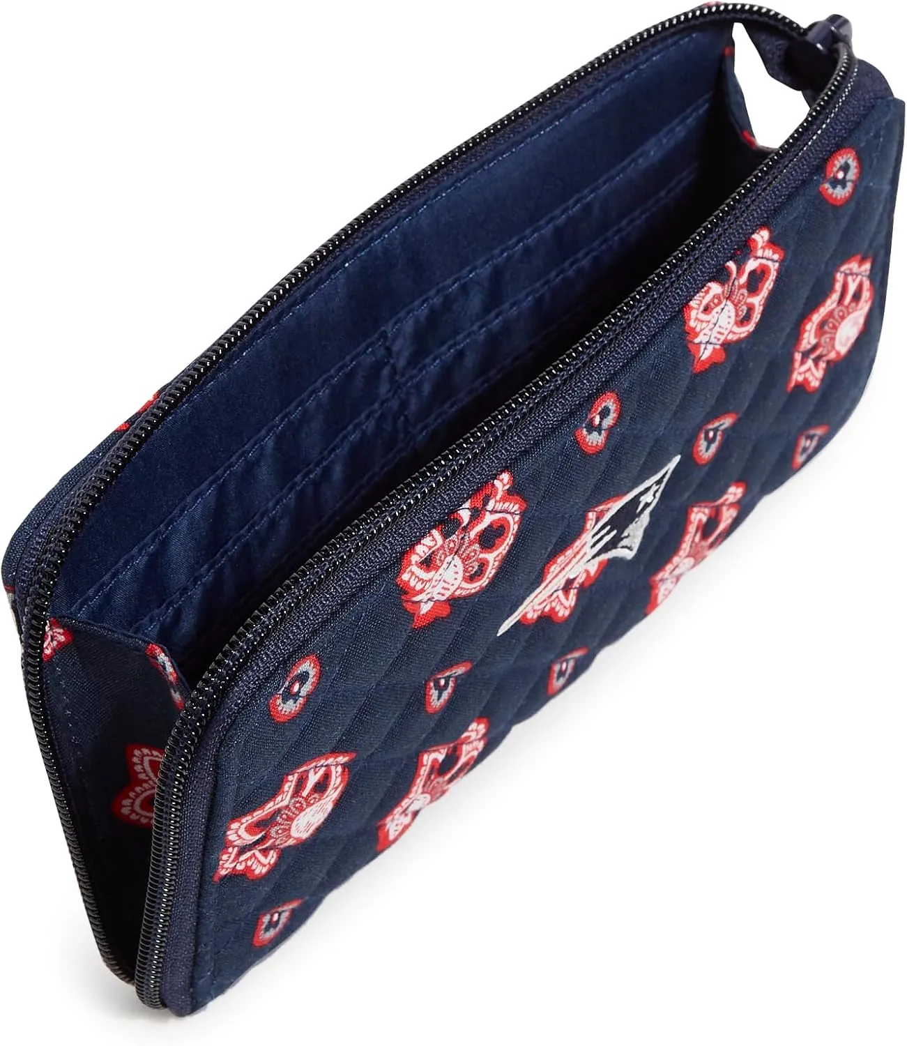 Vera Bradley Women's Cotton NFL Front Zip Wristlet (Multiple Teams Available)