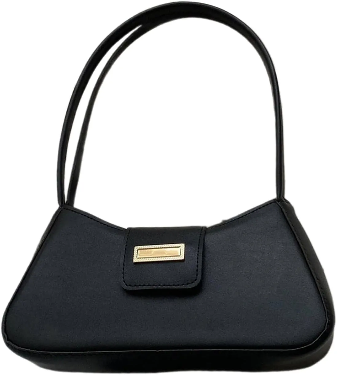Verdusa Women's PU Leather Handbag Underarm Shoulder Bag Zipper Purses