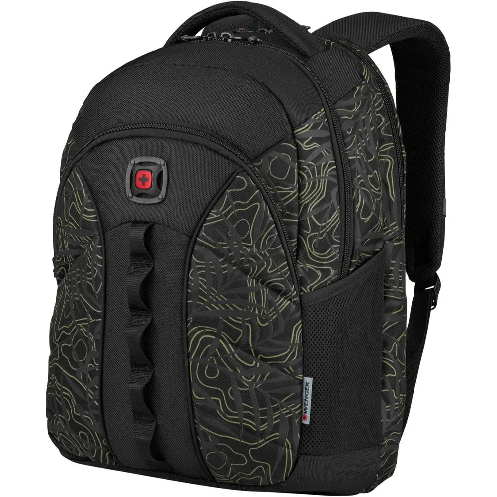 Victorinox 606875 Swiss Gear Laptop Backpack - 16-inch Laptops - Black Fern Print