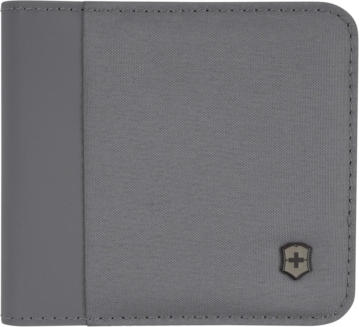 Victorinox Travel Essentials, Bi-Fold Wallet, RFID Wallet with Bill Compartment, Card Slots, ID Window and Coin Pocket - Frost Gray