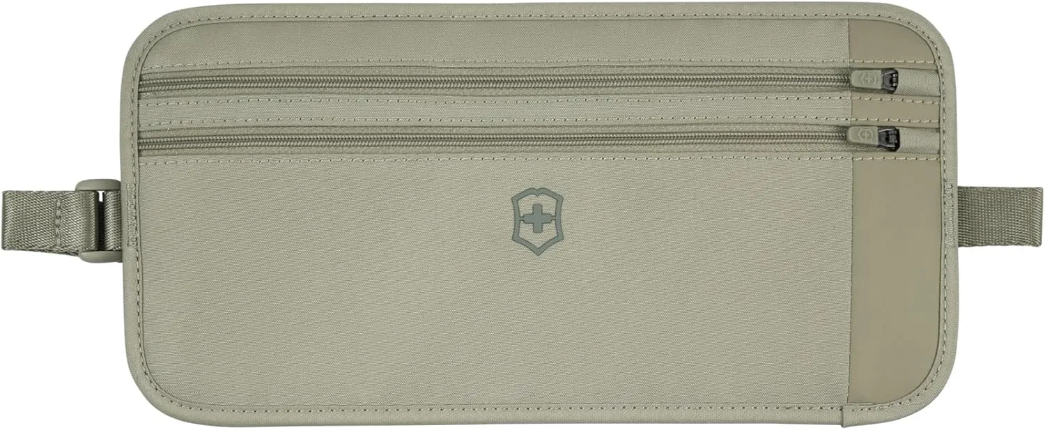 Victorinox Travel Essentials, Security Belt Bag, Slim Bag with RFID - Sand Beige