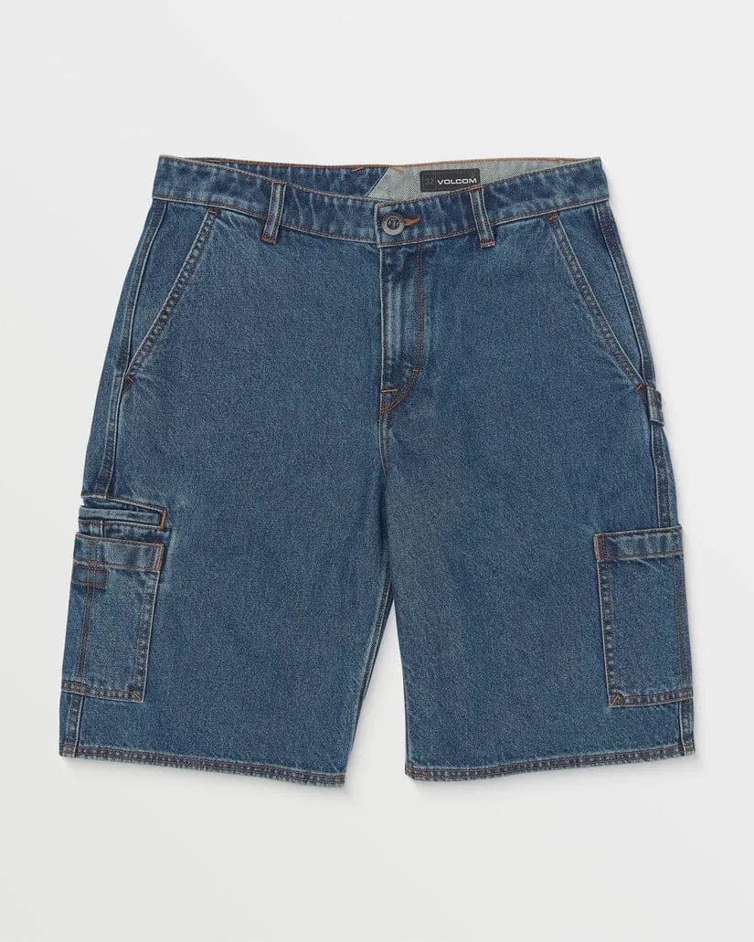 Volcom 1991 Utility Denim Shorts 23"