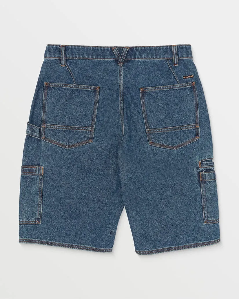 Volcom 1991 Utility Denim Shorts 23"