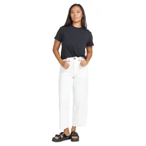 Volcom Women's Weellow High Rise Loose Fit Denim Jean Pant