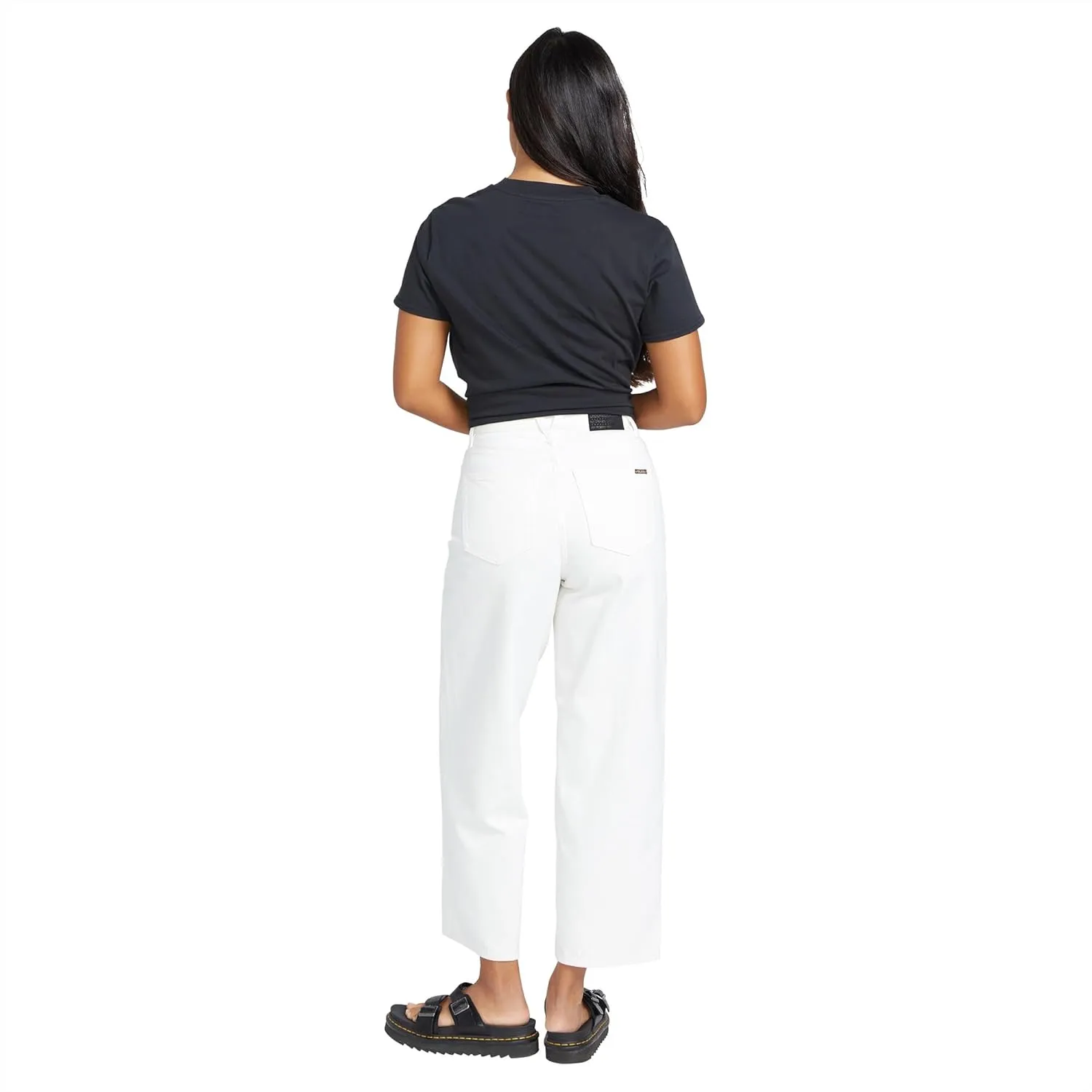 Volcom Women's Weellow High Rise Loose Fit Denim Jean Pant