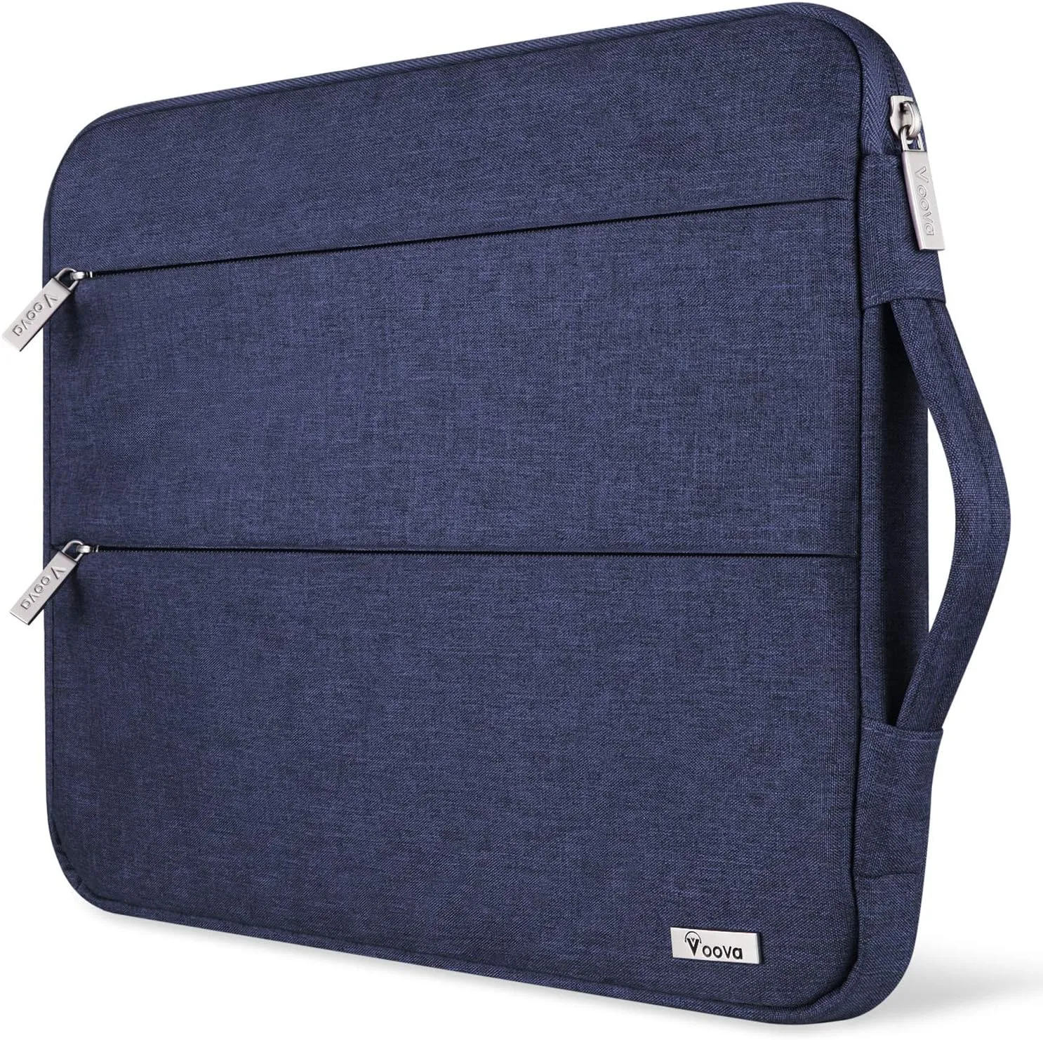 Voova 15.6 16 Inch Laptop Sleeve Carrying Case, Waterproof Computer Cover Bag Compatible with MacBook Pro 16 M3 M2 M1 Pro/Max 2023-2019, Dell XPS 15,15-16 Inch Hp Lenovo Acer Asus Chromebook, Blue