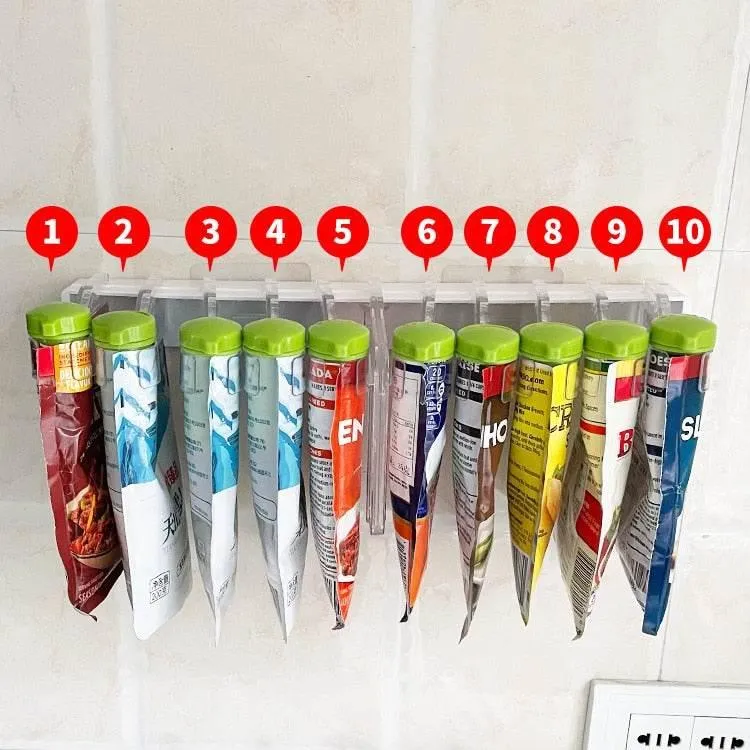 Wall-Mounted Spice Organizer - Seasoning Rack for Kitchen Storage
