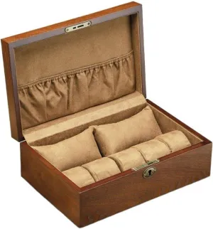 Watch Case Multifunctional Watch Storage Box High-end Wooden Watch Organizer Exquisite Jewelry Collection Box with Lock Watch Display Box