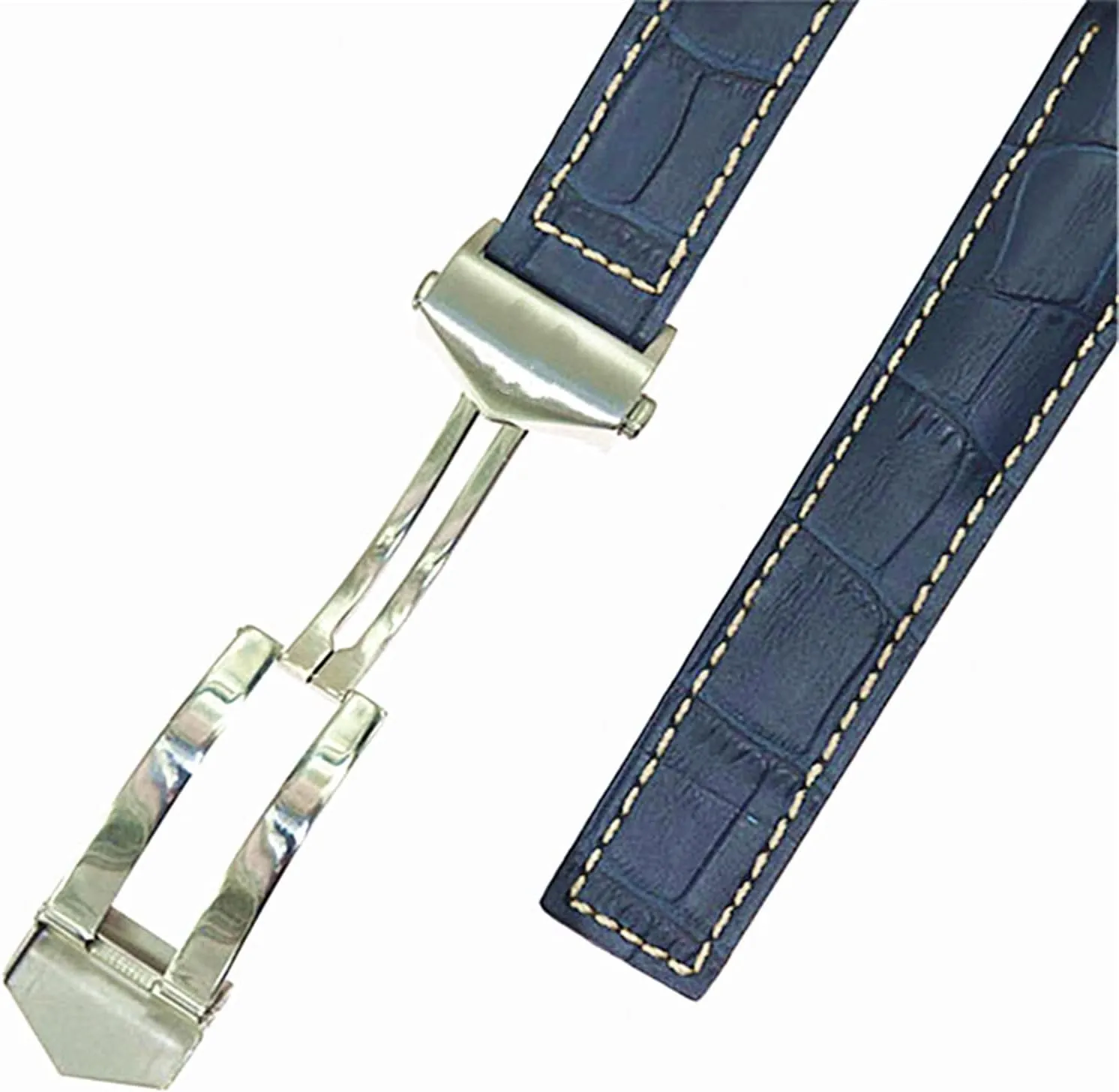 Watch Strap Rubber Strap Silicone Strap Universal Strap Buckle Strap Cowhide Strap Nylon Leather Silicone Strap Folding Buckle Strap Watch Strap Strap