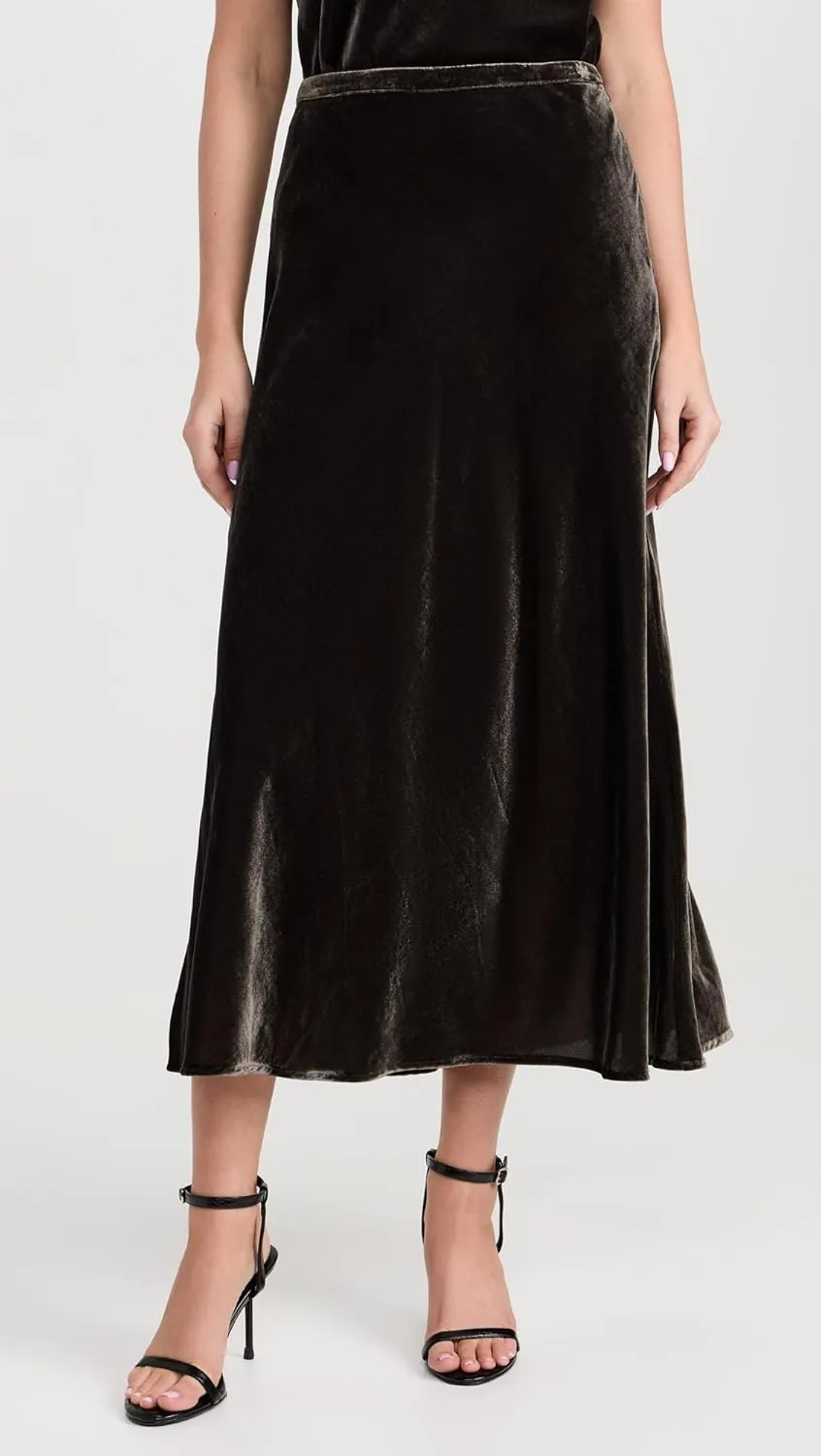 WAYF Women's Sylvie Slip Skirt