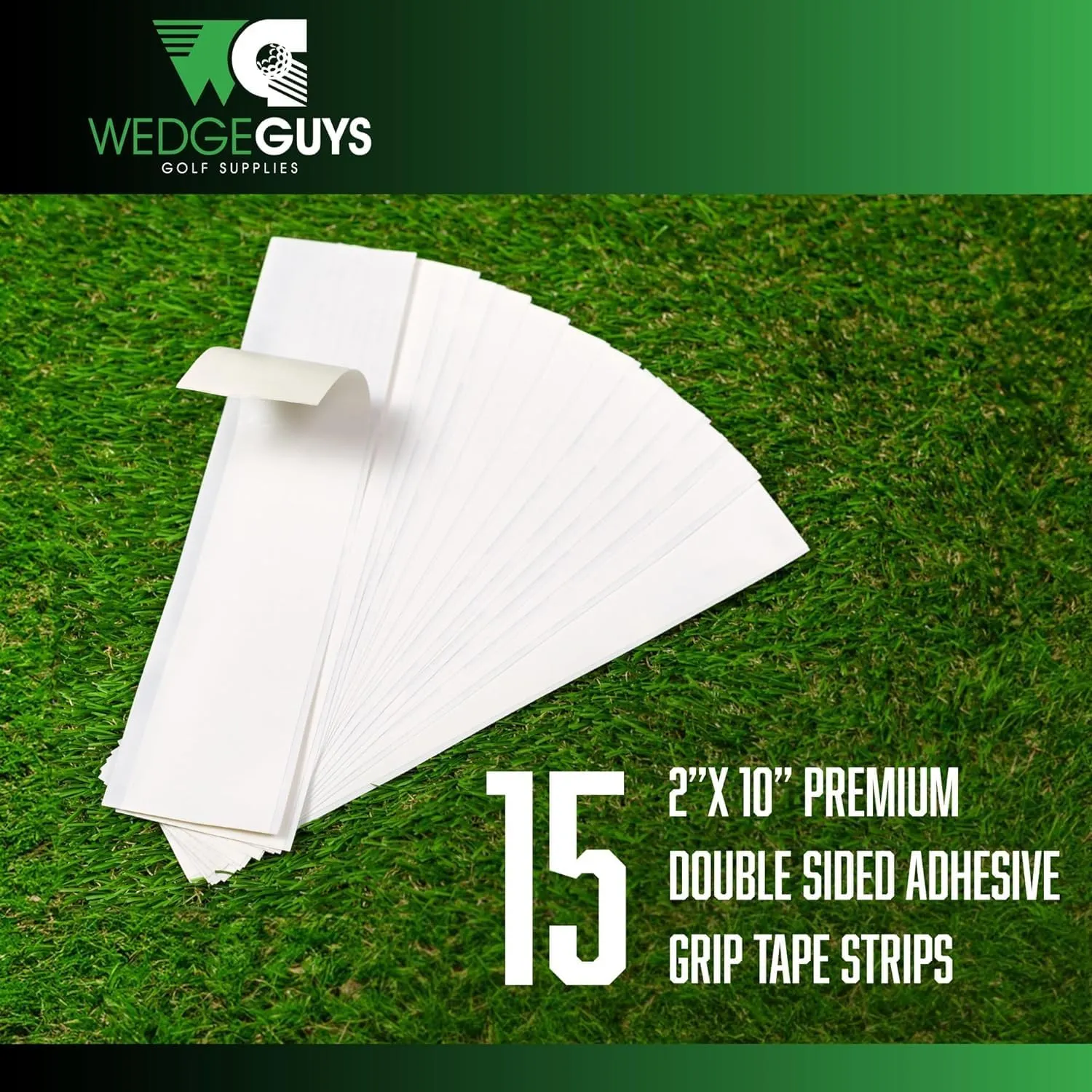 Wedge Guys GLP Velvet Golf Grips 13 Pack with Deluxe Grip Kit | All Weather Performance with Tour Level Traction | in White/Black & Standard/Midsize