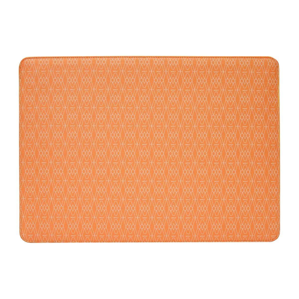Wolf Signature Vegan Collection Orange Laptop Sleeve