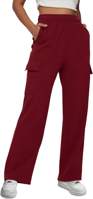 Women's Cotton Linen Summer Lightweigt Palazzo Pants Low Waist Baggy Stretchy Loose Fit Palazzo Pants Work Business