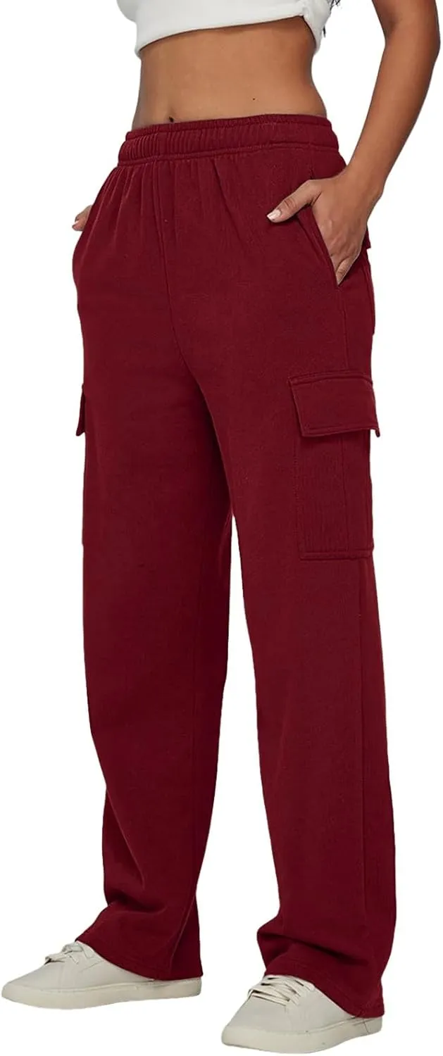 Women's Cotton Linen Summer Lightweigt Palazzo Pants Low Waist Baggy Stretchy Loose Fit Palazzo Pants Work Business