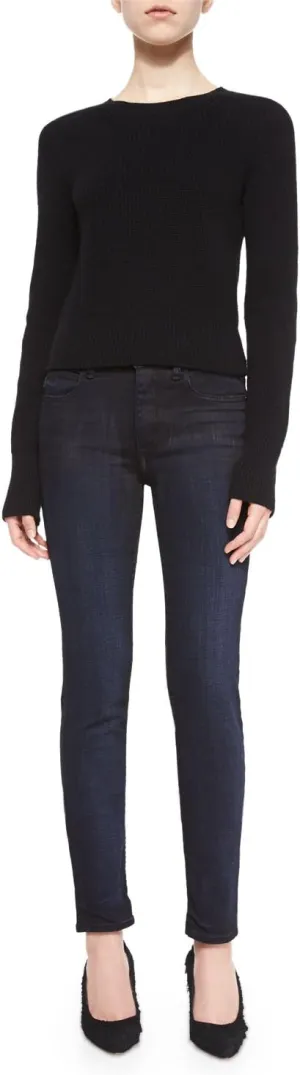 Women's Dirty Indigo Ankle Skinny Jeans, Indigo, 24