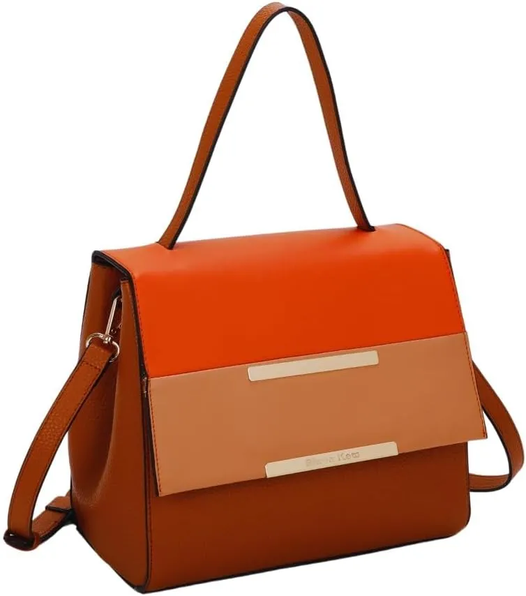 Women’s Leather Handbag – Convertible Crossbody, Shoulder & Hand-Carry Purse – The Perfect Blend of Style and Function.