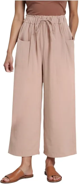 Womens Linen Wide Leg Pants Womens Linen Pants Wide Leg for Women High Waist Casual Relaxed with Pockets Inseam