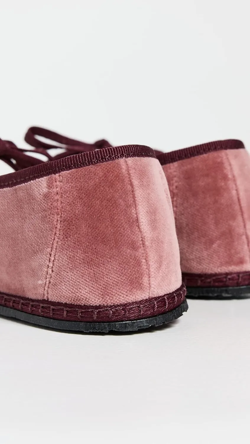 Women's Mary Jane Velvet Brigitte Flats
