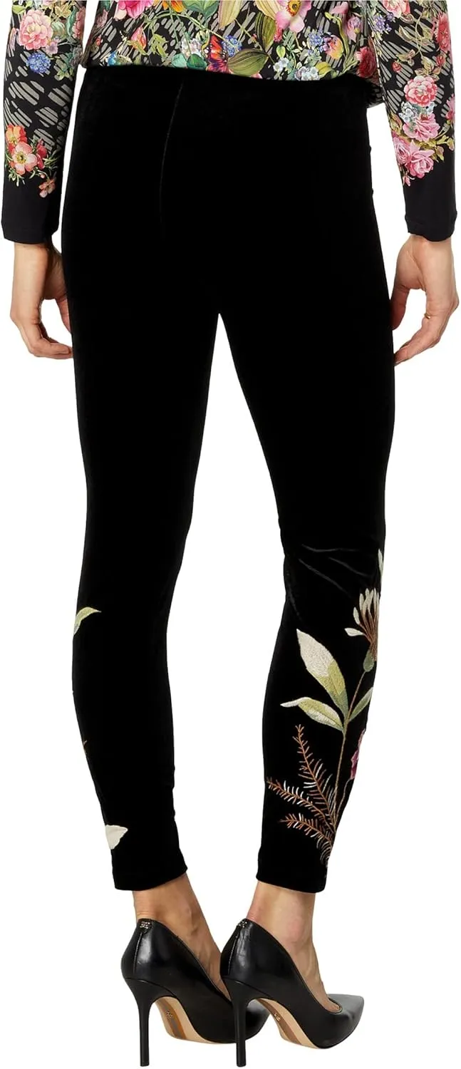 Women's Meriah Stretch Velvet Legging