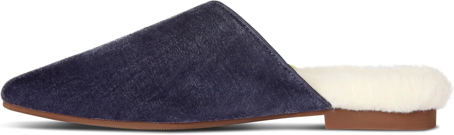 Women’s Slippers – Stylish Indoor Outdoor House Slippers with Arch Support, Memory Foam Cushion, Faux Fur Lining – Anti-Slip Sole, Comfortable & Machine Washable.