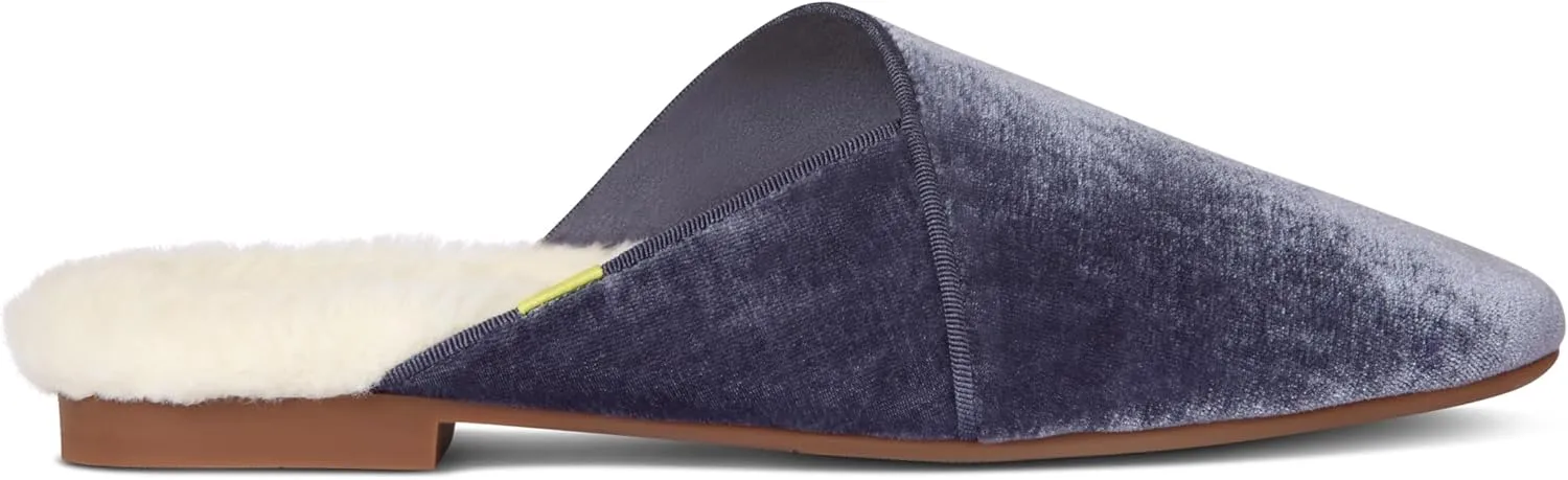 Women’s Slippers – Stylish Indoor Outdoor House Slippers with Arch Support, Memory Foam Cushion, Faux Fur Lining – Anti-Slip Sole, Comfortable & Machine Washable.