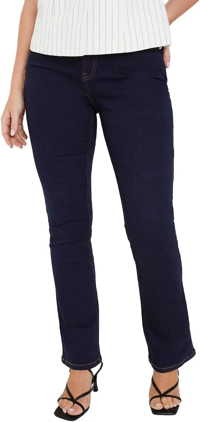 Womens/Ladies Comfort Stretch Bootcut Jeans