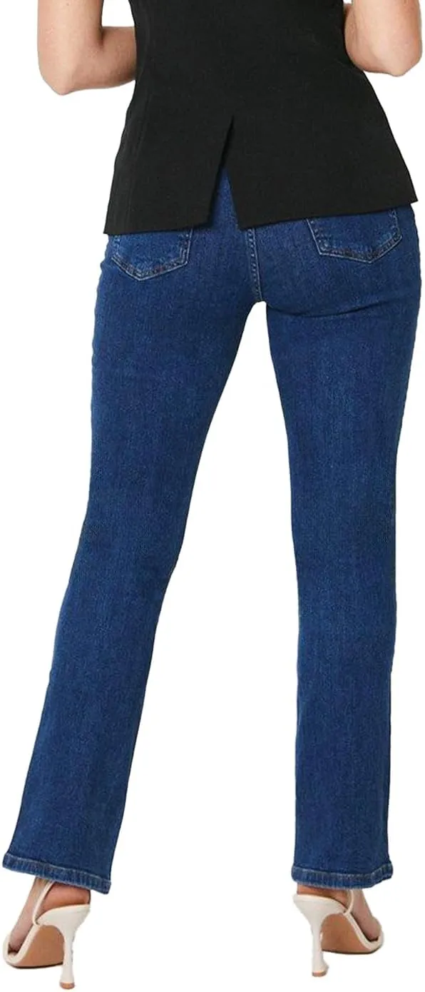 Womens/Ladies Comfort Stretch Bootcut Jeans