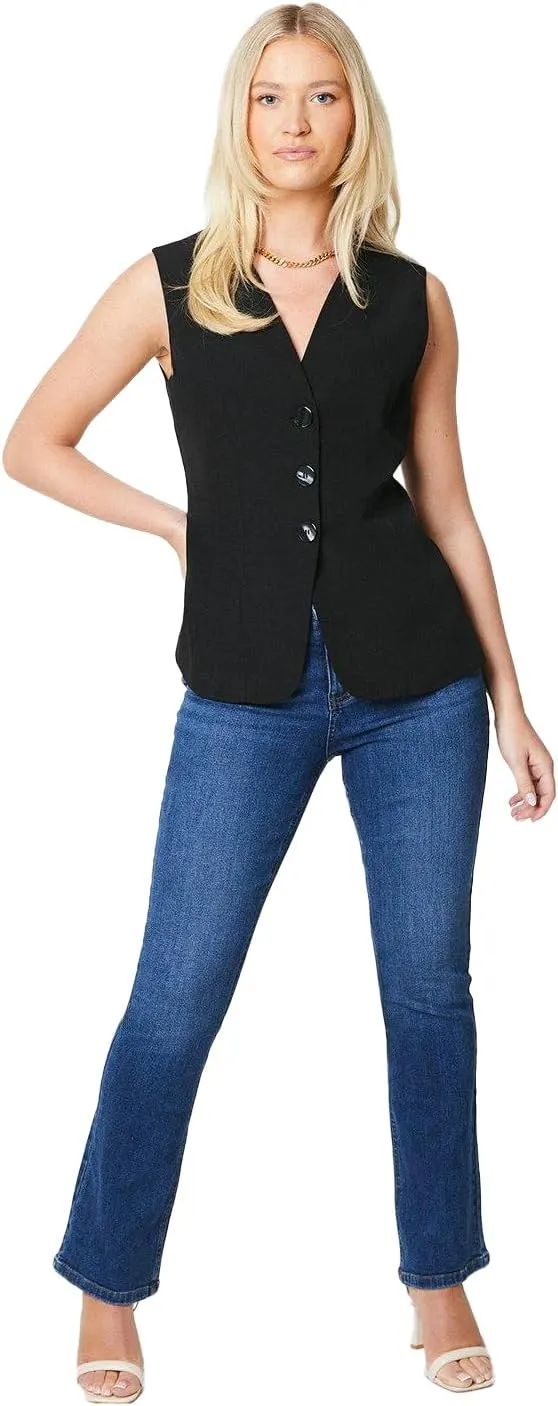 Womens/Ladies Comfort Stretch Bootcut Jeans