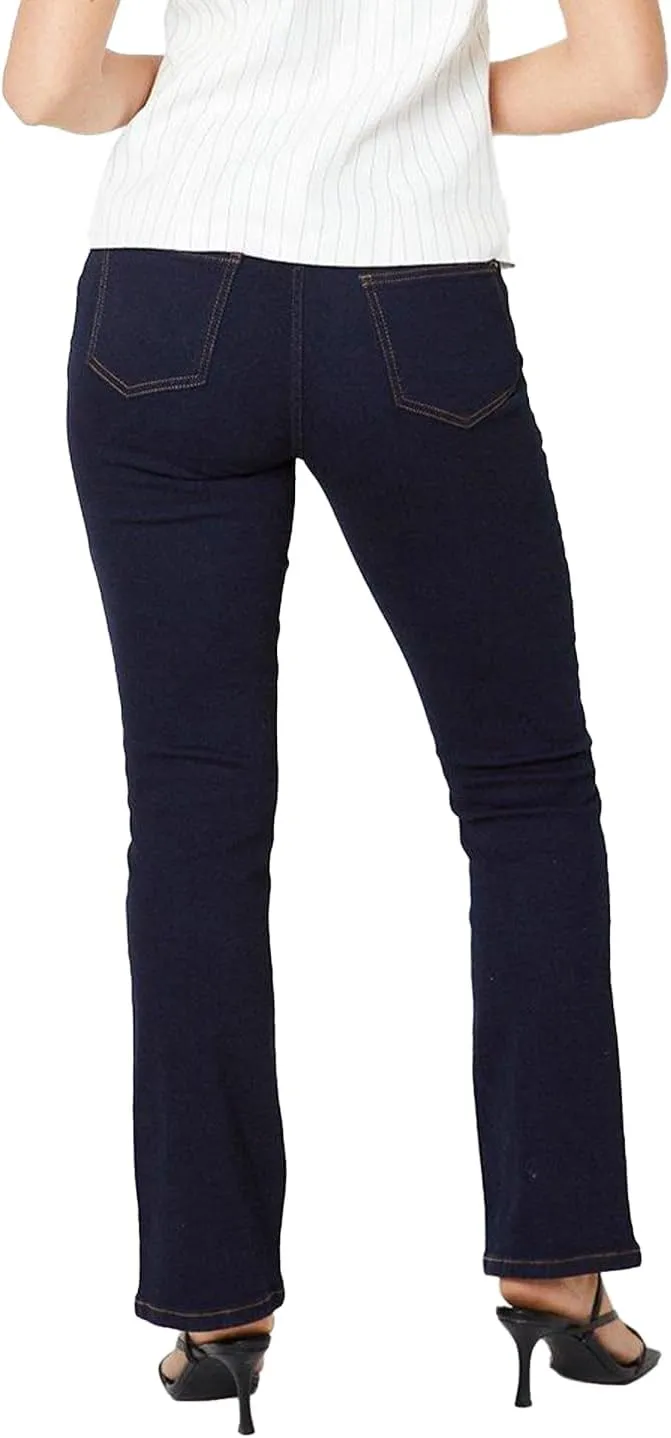 Womens/Ladies Comfort Stretch Bootcut Jeans