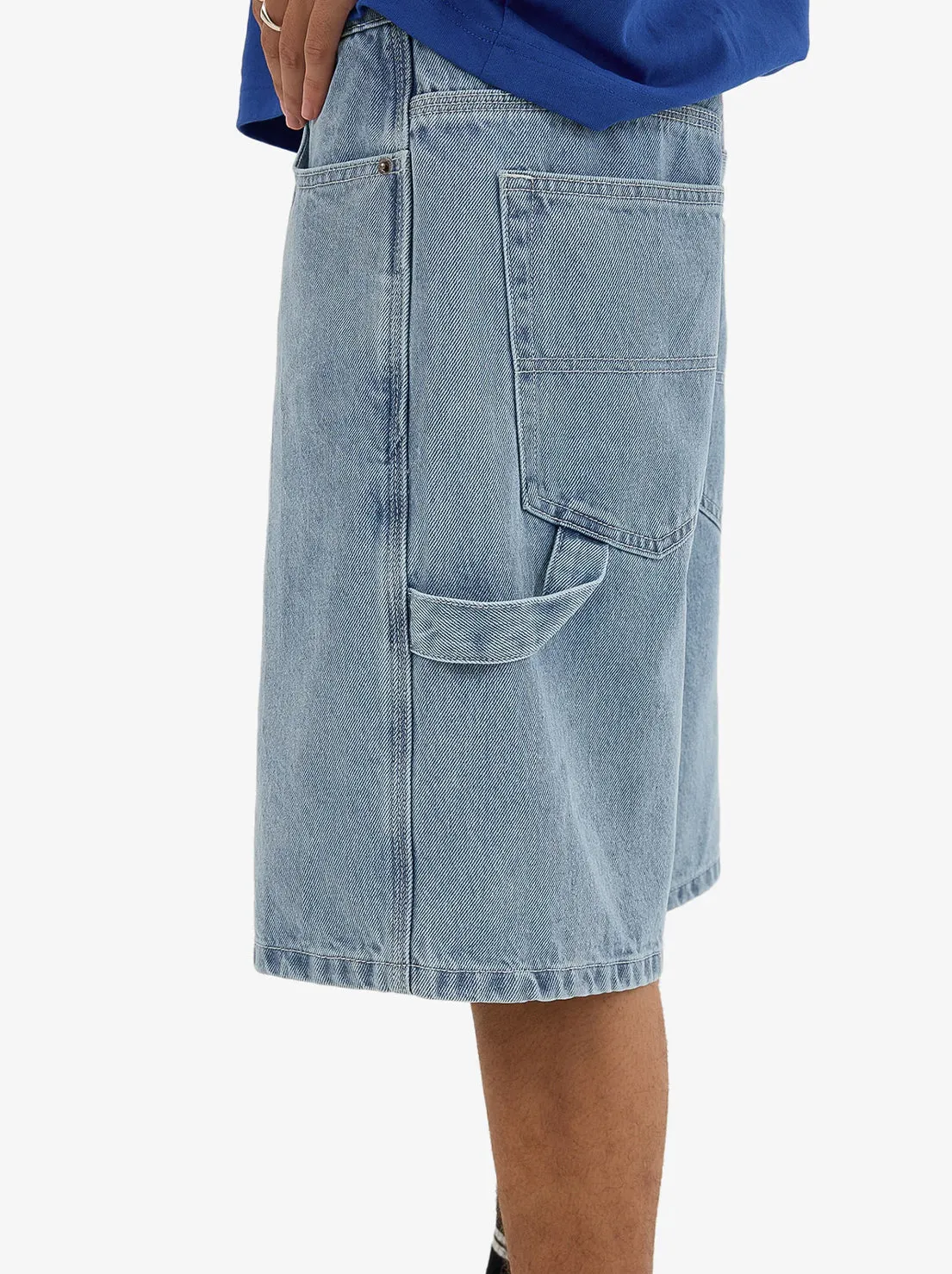 Worship - Cat Burglar Carpenter Short - Spirit Blue