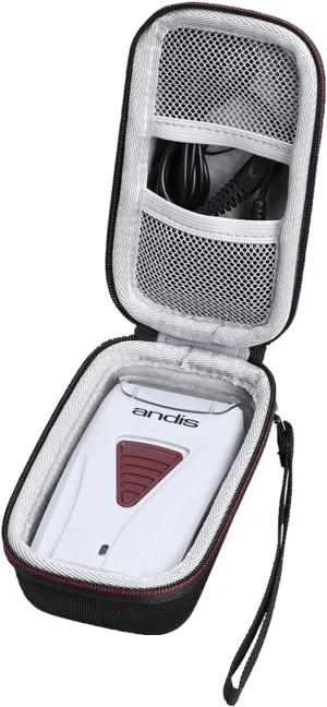 XANAD Hard Case for Andis TS-1 17235/17220 /17200/17150 /17155/17160 Pro Foil Lithium Titanium Foil Shaver - Travel Protective Carrying Storage Bag